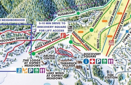 Tamarack Ski Chalet | Enjoy the Mountain Views from your Private Deck and Hot Tub