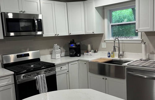 Bon Secour House | Enjoy the peaceful outdoors in this newly remodeled home on 5 acres