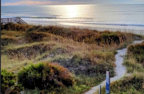 North Myrtle Beach Condo | Enjoy this dog friendly, oceanfront condo with an amazing view