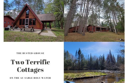 Grayling Cottage | Enjoy two classic cottages in the heart of Michigan's most famed river