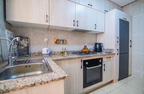 Les Amicales Apartment | Enjoyable apartment with AC in sunny Agadir