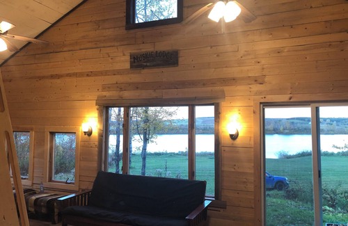 Van Buren Cabin | Enjoyable, one bedroom, off grid cabin on the Saint John River