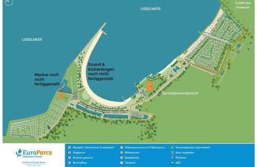 Enkhuizen House | Enkhuizer Strand Chalet Meeresbrise Dritte Reihe mit Zaun Haus Nr 251