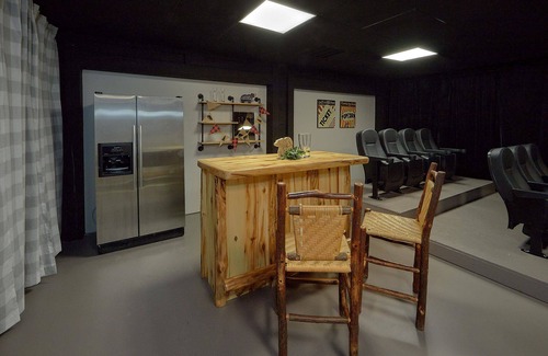 Wears Valley Cabin | Enormous Luxury - Pool - Borders National Park/Private Trail - 4 Stories - Media