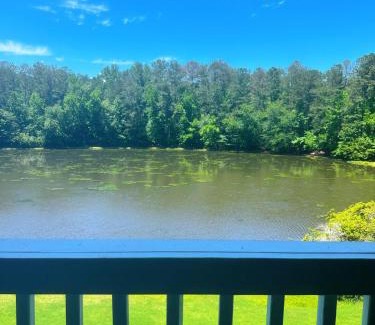 Conyers Apartment | Entire 4BR Lakeview Home with Parking Fast Wi-Fi Conyers