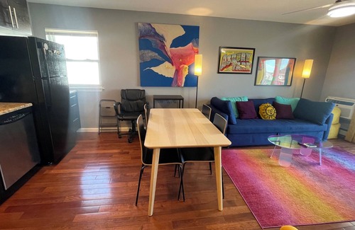 Asbury Park Condo | Entire condo w/private balcony & parking, 3 blocks from the beach!