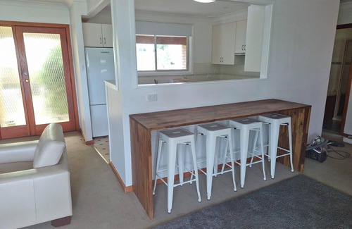 South Coast House | Entire Home, Denham's Beach NSW 2536. View of the water & 2 mins to the beach.