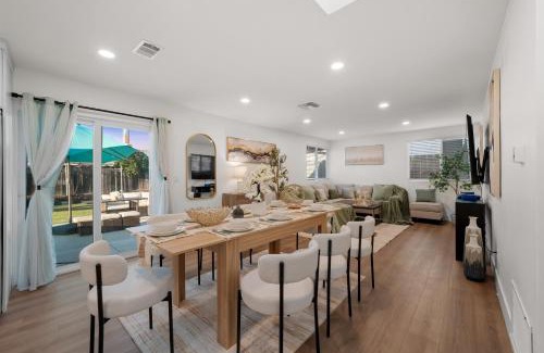 El Cajon House | Entire Private 4BR-2Bth, Hot Tub, King Bed, Garage, Gated Backyard, Available Now