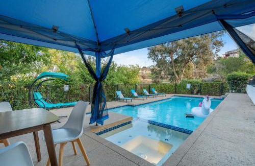 El Cajon House | Entire Private Pool, Big Yard, View, 4BR, King Bed, 10 Parking, Available Now