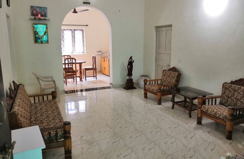 Morjim Villa | Entire top floor of villa, 50 meters from beach.