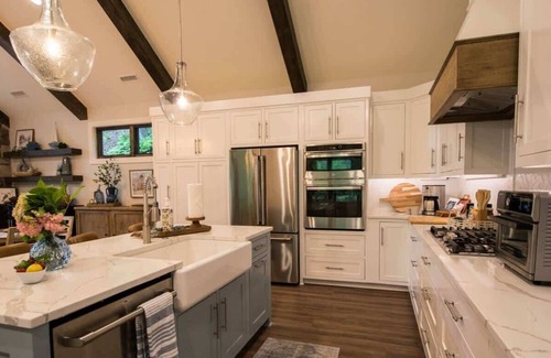 Lake Lure House | Epic 5BR w/Double Living Areas On Lake Lure