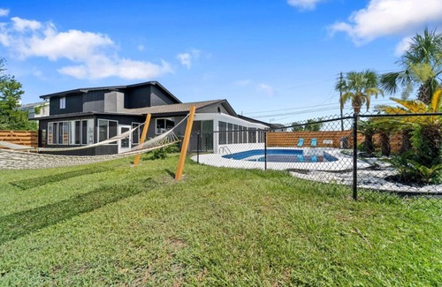 Panama City House | Epic 5BR w/Game Room | Pool + Hot Tub + Hammocks