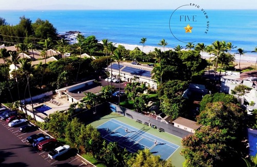 Kihei Apartment | ❤️EPIC PANORAMIC OCEAN VIEW⭐️RENOVATED-DUAL AC❤️OWNER MGMT🐳