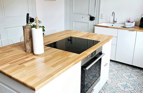 Quedlinburg Apartment | Erholung mit Hof-idylle & Kamin im Einmaligen Denkmal von 1477, 120qm, Parkpl