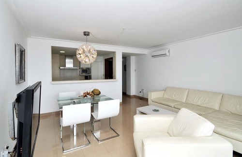 Can Picafort Apartment | Minimal, sea views apartment first line