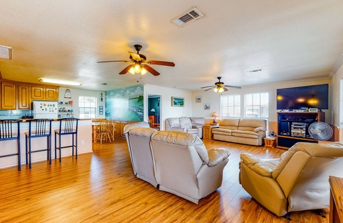 Crystal Beach House | Escape | Gulf Views | Large Deck | Pet Friendly
