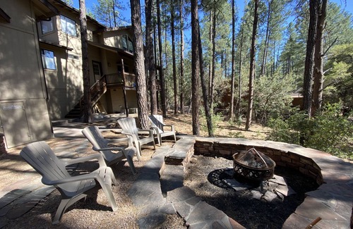 Pine Cabin | Escape the city to our beautiful cabin nestled in the pine trees.