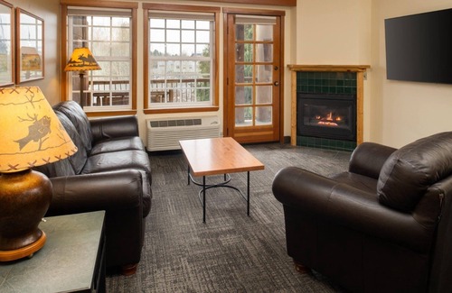 Vancouver House | Escape to Our Rustic Hotel w/Private Fireplace, Balcony and Jacuzzi