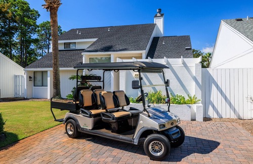 Miramar Beach House | Escape to Paradise-6 Seat Golf Cart-Private Beach Access