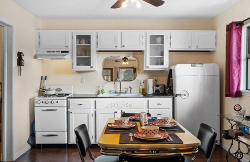 Russellville Apartment | Escape to Retro Bliss: 1950s Themed Duplex with Riverfront Charm!