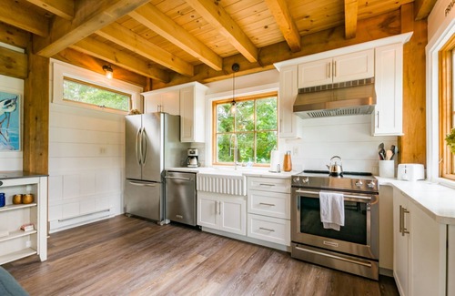 East Sandwich House | Escape to The Hideaway in East Sandwich fronting on Scorton Creek and tidal marsh!