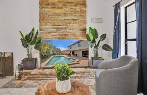 Delray Beach House | Escape to Your Own Private Oasis: 2story- Luxury 3/2-Bedroom House with Pool...
