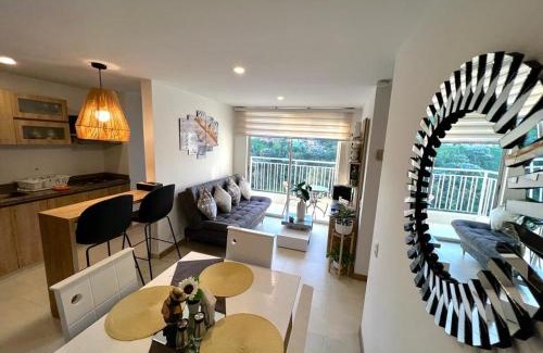 Manizales Apartment | Espectacular vista cerca a cable plaza con Piscina