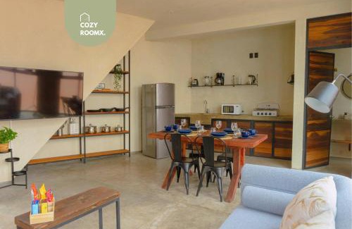 Jalatlaco Apartment | Estancia intima con terraza en Oaxaca Pet Friendly