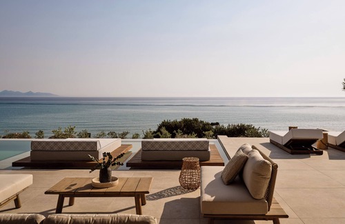 Skinaria Villa | Esthesis Beachfront Villa I, with Heated Pool