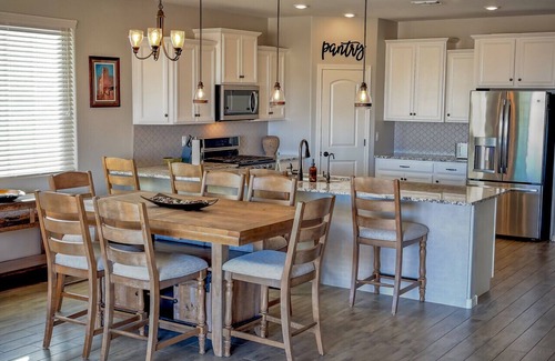 Montecito in Estrella House | Estrella Skies Backyard Delight, Stunning Pool 4 Beds 2 Bath, Vacation Retreat
