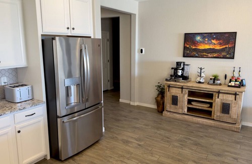 Montecito in Estrella House | Estrella Skies Backyard Delight, Stunning Pool 4 Beds 2 Bath, Vacation Retreat