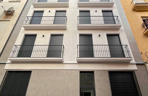 Perchel Sur Apartment | Estudio Accesible Junto a Mercado Típico Picú Home