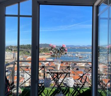 Baiona Old Town Apartment | Estudio impresionantes vistas con terraza y piscina