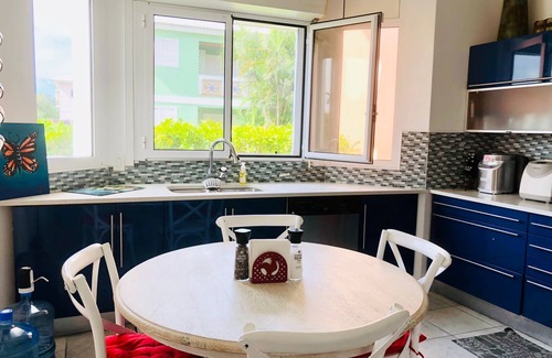Bahamas Terrace House | European designed townhouse with boat dock access and 5 mins walk from beach.