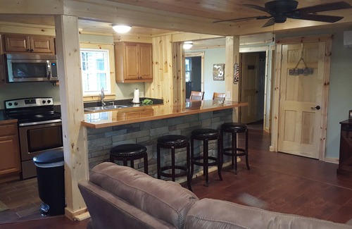 Lexington House | Everything new in this beautiful secluded home. Air conditioning. Wifi. Firepit.