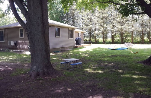 Lexington House | Everything new in this beautiful secluded home. Air conditioning. Wifi. Firepit.