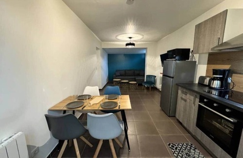 Le Mans House | Evian 04, T2 40m2 quiet, terrace, free parking