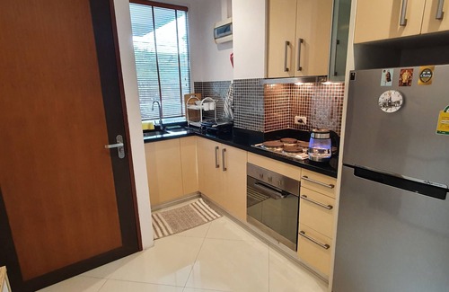 Nong Prue Apartment | Excellent condo 100 m2 with large garden