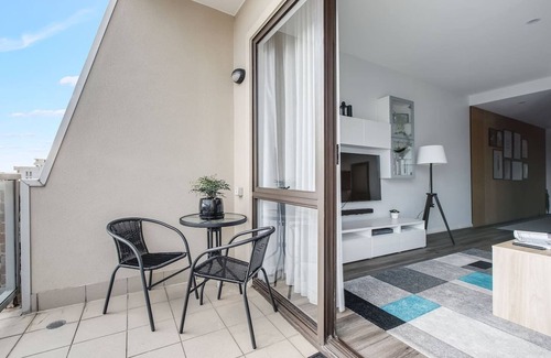Preston Apartment | Excelsior Balcony Haven above Bustling High St
