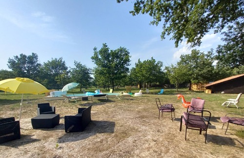 Saint-Julien-en-Born House | exceptional offer, 2 houses surrounded by nature, swimming pool, spa, sauna, 10 m beaches