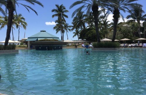 Estate Chocolate Hole and Great Cruz Bay Villa | Exceptional 2 Bedroom Westin St John private beach, sleeps 8, pools, beach.
