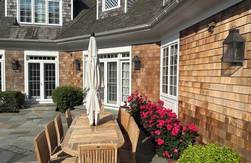 Water Mill House | Exceptional 5BR/6Bth Luxury Home, Water Mill South, Heated Pool/Spa, Dock Access