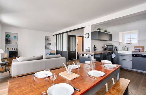 La Ville-es-Nonais Ski Chalet | Exceptional view - Private waterfront access