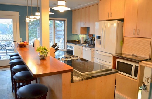 Saugatuck House | Exceptional Harborfront Chef's Kitchen Great deck/harbor views