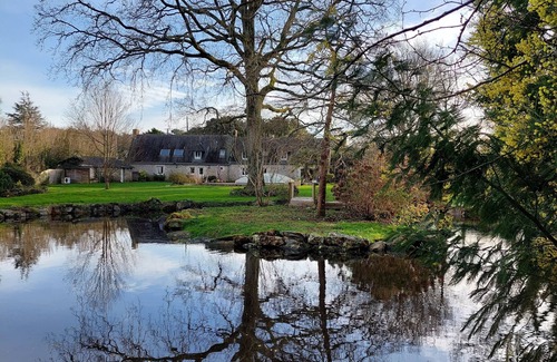 Saint-Philibert House | Exceptional longère in landscaped garden, with swimming pool and jacuzzi