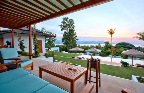 Moo 5 Villa | Exceptional Panoramic Sea View, Large Garden with 15 m swimming pool