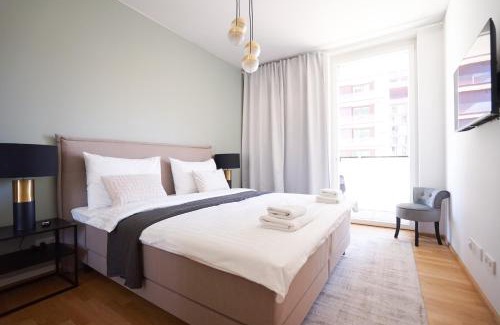 Erdberg Apartment | Exclusive 2-Bedroom condo with Pool & Balcony