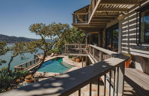 Belvedere Tiburon House | Exclusive Belvedere Escape w/ pool & stunning ocean views