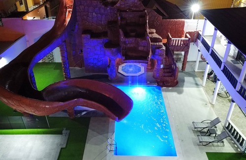 Cerro alto Villa | Exclusive Luxury Villa: Private Water Slide & Spa Oasis