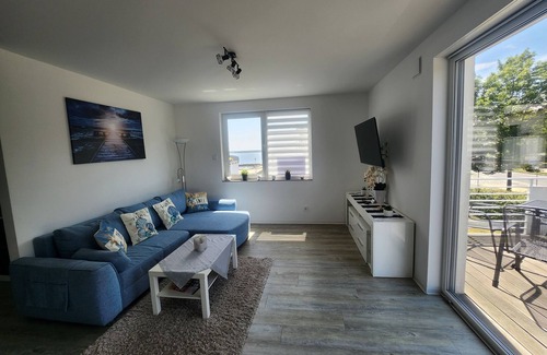 Großraschen Apartment | Exclusive "Seeblick" vacation apartment directly on the lake